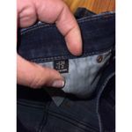 Abercrombie & Fitch Abercrombie and Fitch Women's Juniors Dark wash denim Jean shorts size 26 Photo 2