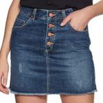 Roxy  High Wasted Denim Skirt Photo 0