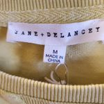 Jane and Delancey Medium vintage look light yellow blouses top Photo 2