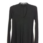 EXPRESS Womens Dress Size XS Black Long Sleeve Choker Photo 2