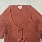 LPA  Briony Mini Cardigan in Rose Mauve XXS Photo 4