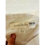 FAVORITE DAUGHTER White Cotton Strapless Favorite Linen Midi Dress Size 8 Photo 6