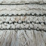 Vintage Objects D’Art cream knit fringe cottagecore vest Tan Photo 3