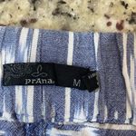 prAna  Blue and White Athletic Shorts Photo 1