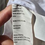 120% Lino 42 S White Sleeveless Lace Linen Silk Dress Made In Italy Photo 3