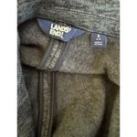 Lands' End  Women's Open One Button Cardigan Gray Small 6-8 62830 Career Office Photo 2