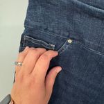 Lee Slimming Fit Slim Straight Jeggings Jean Leggings Women’s Size 12 Dark Wash Photo 3