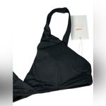 ANDIE  Swim Belmar Bikini Top Black NWT Size Medium Sustainable Photo 4