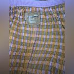 Free People Women's Pink and Brown Checkered Top XS. New without Tag Photo 3