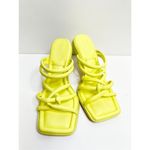 Circus by Sam Edelman Sam Edelman Sandals Womens Size 8 Square Toe Slide On Lime Green Photo 6