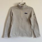 Patagonia  Better Sweater Cream 1/4 Zip Pullover Fleece Jacket Women’s Size Small Photo 1