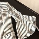 CAbi  Olé Bell Sleeve Navy Striped Blazer
Jacket Size 6 Photo 10