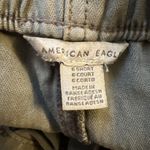 American Eagle Women’s Cargo Pants Army Green Paper Bag Waist Size 6 Short Photo 4