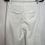 Loft Cream Button Front Wide Leg Jeans Sz 25 0 Photo 3