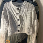 Free People  Cropped Cardigan Sweater Photo 0