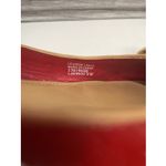 Franco Sarto Oswego red liquid patent Leather And Beige 9W Photo 8