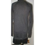 Rachel Roy New NWT $109 Dress Gray Black Sweater Small S Long Sleeves Viscose Photo 2
