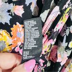 Free People Hold on to Me Black Floral Button Down Shirt Size XS Photo 10