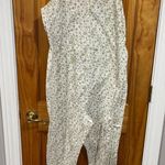 Hatch The Lucy Womens White Green Ruffle Floral V Photo 2