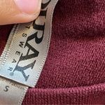 Ouray  Red and White Crew Neck Sweatshirt sweater Photo 1