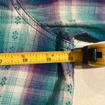 Bit & Bridle  women’s long sleeve plaid western cowboy button-down shirt size XL Photo 7