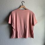 Naked Wolfe Meow Wolf Pink Fun Graphic Cropped Short Sleeve Tee T-Shirt Photo 2