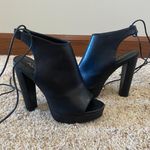 ALDO Open Toe Tie Up Heels Photo 7