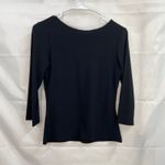 Vintage Vol. 1 petite women's black sequin diamond v Photo 4