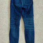 Madewell  9" High Rise Skinny Jeans Distressed Ripped Dark Wash Blue Size 26 Photo 3