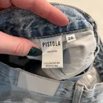 Pistola  Nova High Rise‎ Relaxed Cut Off Shorts in Moonlight Size 26 Photo 6