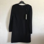 SHAN DIANA Women’s PAP 5 round Neck long sleeve shift dress in black size 2 Photo 2