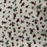 Brandy Melville Cream Floral Wrap Blouse Photo 2