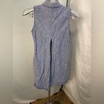 Beach Lunch Lounge Zena Womens Stripe‎ Linen Blend Shirtdress Size XS Photo 1