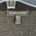 Eileen Fisher Sweater Womens Small Gray Open Cardigan Preppy Neutral Minimalist Photo 4