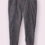 Garnet Hill Corduroy Button Fly Pants in Grey - size 14 Photo 0