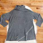 Bar III  Gray Turtleneck Sweater Photo 1