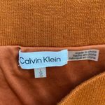 Calvin Klein  Mesh Knit Pencil Coordinating Midi Skirt Terra L EUC Photo 7