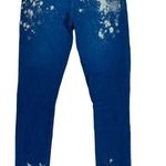 Cotton Citizen High Waist Distressed Skinny Jeans Blue Size 25 NEW Photo 1