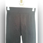 MTLA Kristin Fleece Cable Knit Legging​ Black Size M Photo 6