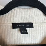 Ann Taylor  white half zip sweater Photo 2