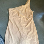 Abercrombie & Fitch Abercrombie active dress light orange one shoulder large Photo 0