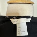 H&M  Black Marble Print Long Sleeve Bodycon Dress Sz S Photo 2