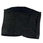 Wild Fable Womens Black Glitter Tube Top Sz S Stretch Festival Cropped Photo 4