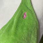 Y2k Video Rage Terry Cloth Beach dress Polo Sport Green Photo 2