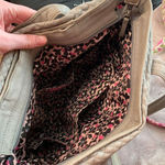 Vera Bradley  Quilted Tote Bag Purse Diamond Stitch Canvas Floral‎ Lined Gray Photo 4