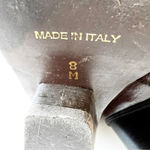 Sesto‎ Meucci Dark Brown Cutwork Boots Size 8 Women’s 7” Tall Made In Italy Lace Photo 3