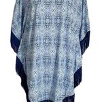 NEW Cabana Life Size Large Top Cover Up SPF UPF Fringe Photo 0
