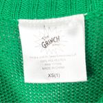 Dr. Seuss The Grinch Green Christmas Holiday Graphic Long Sleeves Sweater Photo 2