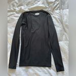 Under Armour  HeatGear Black long sleeve shirt size small Photo 9