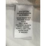 Loft Curvy High Waist Sandal Flare Off White Jeans 31/12 Petite Buttons Nautical Photo 8